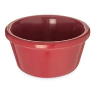 Dechef - Pocillo Ramekin Rojo 44Ml (12 Pcs)