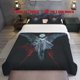 thumbnail image 1 of 3pcs Angel Design Themed Bedding Set Duvet Cover and Pillowcases, 1 of 5