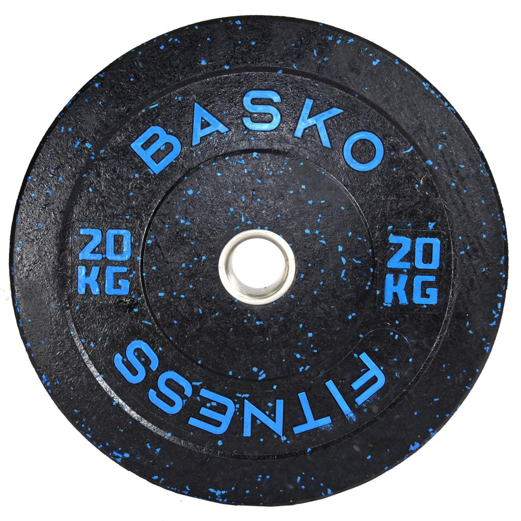 Basko Fitness - Bumper Plate Disco 20 Kg Pesas Unidad