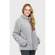 thumbnail image 2 of Chaqueta Chiporro Lumber Gris Plata Mujer Falcone, 2 of 3