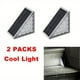 thumbnail image 1 of Griselda Packs Solar Stair Lights 2, Solar Step Lights Waterproof IP67 Outdoor, Led Solar Deck Lights Decor For Outdoor Step, Stair, Yard, Porch, Staircase, Walkway, Porch And Pathway(Warm White And C, 1 of 3