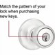 thumbnail image 2 of Key Blanks Ilco National NA14, caja de 50 unidades, latón, 2 of 2