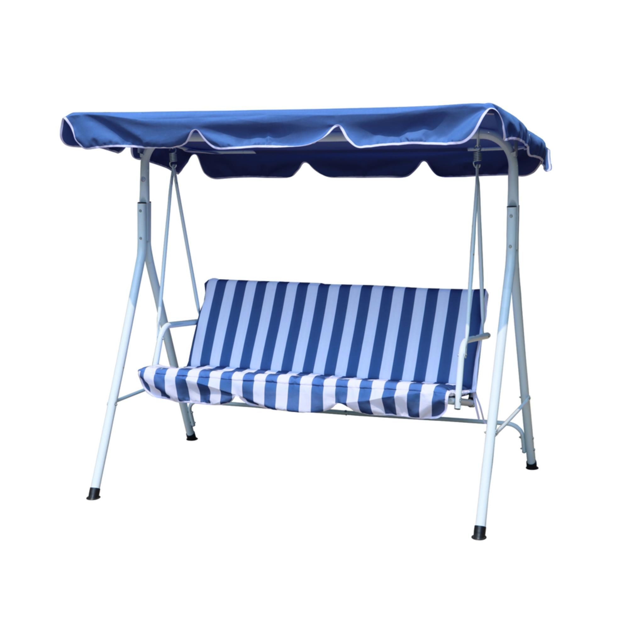 Mainstays - Columpio Textura 2 Cuerpos Sw007-Bl Blanco - Azul