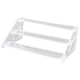 thumbnail image 1 of Gran Almacenamiento Vertical De Acrílico Práctico Para Figuras De Acción Coleccionables Postre 3 Niveles 25cm, 1 of 5