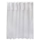 thumbnail image 1 of Pack 2 Cortinas Baño Bordada 180x180 Con Ojales Blanca, 1 of 2