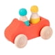 thumbnail image 5 of Coche De Juguete De Madera Montessori Para Niños Y Niñas De 1 A 3 Años, Regalos Del Día De San Valentín Para Niños, Coche Rojo, 5 of 5