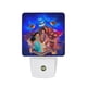 thumbnail image 1 of Jasmine, Princesa de Aladdin Luz nocturna LED con sensor de anochecer a amanecer para dormitorio, baño, pasillo, escaleras - Lámpara LED nocturna de enchufe, 0.5W - 1 pieza, 1 of 6