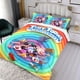 thumbnail image 3 of Tiny Toons Looniversity Conjunto de sábanas temático, trío de piezas, cómodo y amigable con la piel, diseño único, regalo de decoración para el hogar para familiares, amigos y fans,173cm *218cm, 3 of 6