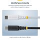 thumbnail image 5 of Cable trenzado USB‑C StarTech USB2CC6FNCB 1.8 m blanco, 5 of 6
