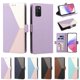 thumbnail image 5 of Cartera para Samsung Galaxy A02s en PU Tricolor, Funda con Solapa, Morado, 5 of 6