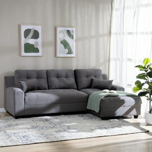 Deco Class - Seccional Dubai Xs Derecho Gris