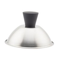 Magideal - Tapa De Cúpula Para Parrilla, Cúpula Fundente, Mango Universal Antiescaldaduras, Tapa Para Hamburguesas, Tapa Para Rociar Hamburguesas, Teppanyaki, Co 135 Cm