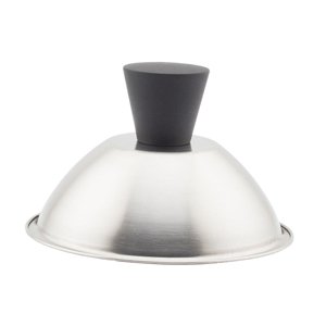 Magideal - Tapa De Cúpula Para Parrilla, Cúpula Fundente, Mango Universal Antiescaldaduras, Tapa Para Hamburguesas, Tapa Para Rociar Hamburguesas, Teppanyaki, Co 135 Cm