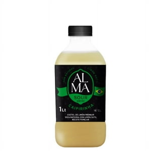 Alma Sour - Pisco Sour Premium Caipirinha, 1 Litro