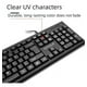 thumbnail image 2 of Teclado Estandar Oficina Pc Qwerty Usb 3.0 Impermeable, 2 of 2