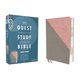 thumbnail image 1 of Biblia de Estudio Zondervan NVI Gran Formato Gris/Rosa, 1 of 9