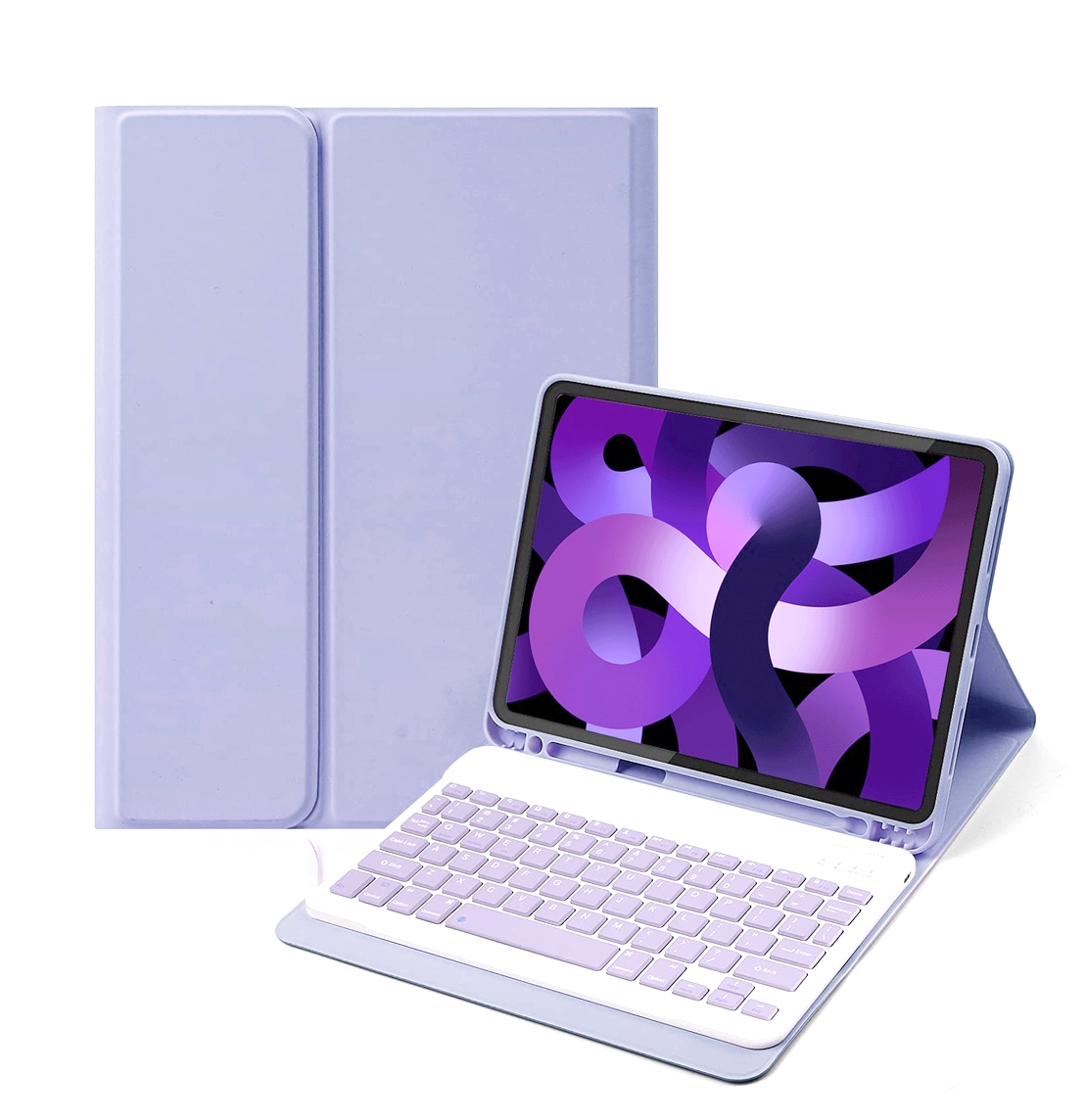 Global Movil Mr - Carcasa Funda Con Teclado Para Ipad 11 Generación A16 / 10Ma Generación