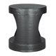 thumbnail image 3 of Mesa Lateral Zuo Nk de Hierro Negro con Recubrimiento en Polvo y Forma Redonda, 3 of 8