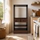 thumbnail image 3 of Mueble Buffet 50cmx30cmx100cm Comedor con 2 Cajones Estantes Madera Natural, 3 of 6