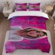 thumbnail image 1 of Blonde Tech Woman Themed Bedding Set Duvet Cover and Pillowcase Set Soft and Comfortable, 1 of 1