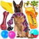 thumbnail image 1 of Juguetes masticables para perros Zeaxuie Heavy Duty, paquete de 12 unidades, para masticadores agresivos, 1 of 7