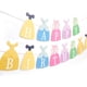 thumbnail image 1 of Banner de feliz cumpleaños con vestido de princesa - Decoraciones para fiesta de cumpleaños de princ, 1 of 6