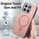 thumbnail image 2 of Magnetic Slim Case for Honor X8B with Camera Guard & Anti-Scratch Back Pink, 2 of 6