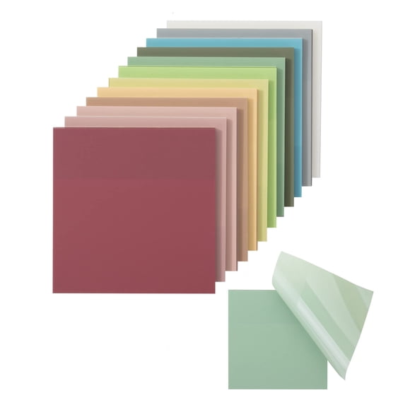 Notas Adhesivas Mr. Pen 7.6x7.6 cm Transparente 12 Blocs 600 Hojas