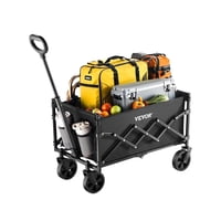 Vagón Plegable Vevor Plegable Con Capacidad De 225 Libras