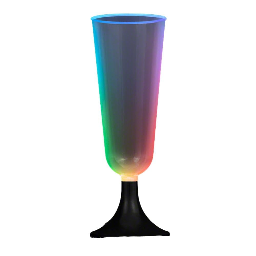 Minivaso LED Champagne Sipper Blinkee con base negra, 150 ml | Lider