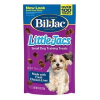 Bil Jac - Golosinas Blandas Para Perros Sabor Mantequilla De Maní, 10 Un (113 G)