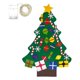 thumbnail image 4 of Fieltro De árbol De Navidad Conjunto Adornos Desmontables Colgantes De Pared Regalo B 30pcs, 4 of 5