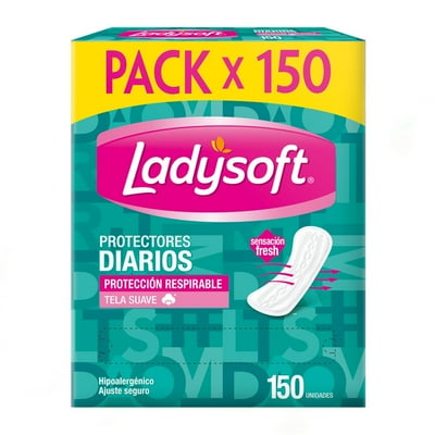 Protector Diario Clásico 150 Un Ladysoft