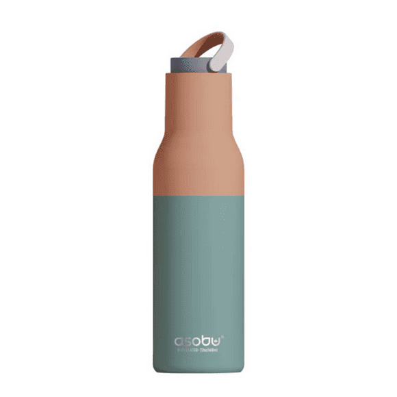 Botella Termica Metro Verde Pastel