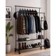thumbnail image 1 of Perchero Doble Con Ruedas Repisas Y Zapatera Industrial, 1 of 6