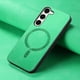 thumbnail image 4 of Magnetic Slim Case for Samsung Galaxy S23 Plus with Camera Guard & Anti-Scratch Back Green, 4 of 6