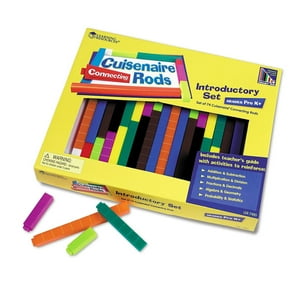 Learning Resources - Conjunto De Recursos De Aprendizaje Manipulativos Que Conectan Varillas Cuisenaire