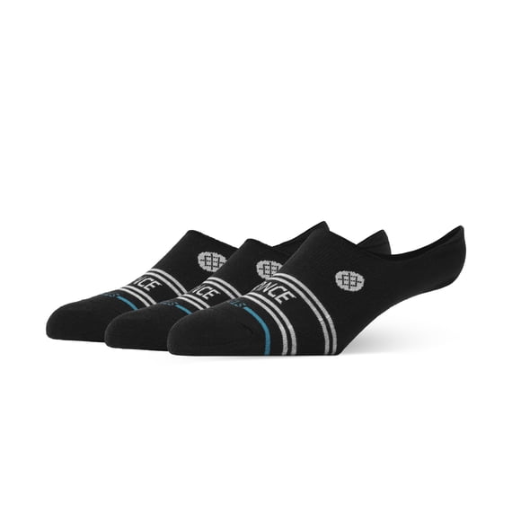 Stance Sock 3 Pack No Show Vital Black