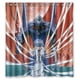 thumbnail image 1 of Cortina de ducha evn, juego de cortinas de baño con ganchos, tamaño 66 x 72 pulgadas, 1 of 3