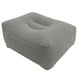 thumbnail image 4 of Almohadilla curva para reposapiés inflable, cojín cómodo para reposapiés, almohada suave para pies, plegable para oficina, viaje, ordenador, avión, Gris, 4 of 5