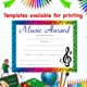 thumbnail image 4 of SHAPES ETC. Certificados de Premios Musicales – 30 uds 28 × 22 cm, 4 of 9
