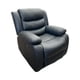 thumbnail image 2 of Bergere Reclinable Daniels Berlín Cuero PU 1 Cuerpo Negro, 2 of 3