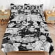 thumbnail image 1 of Juego de 3 piezas de ropa de cama con dibujos animados, cómoda y ligera, disponible en varios tamaños., 1 of 3