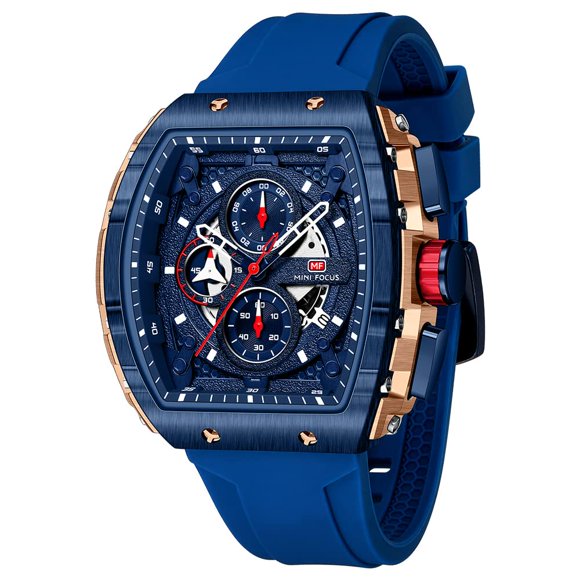 Reloj Mf Mini Focus Fashion Sport Cronógrafo Impermeable Para Hombre