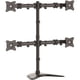 thumbnail image 1 of Soporte Para Cuatro Monitores Startech Armbarquad 13 27 Negro, 1 of 6