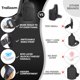 thumbnail image 4 of Bolso Bandolera Trailoom Negro Repelente al Agua, 4 of 9