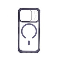 Joigo - Carcasa Antishock Clear Para Iphone 17 Pro Magsafe Lila