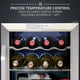 thumbnail image 4 of Refrigerador de vino Ivation para 12 botellas con cierre, 41L-18L, 4 of 8