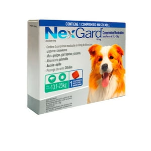 Nexgard 10-25 Kg X 1 Comprimido Masticable