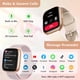 thumbnail image 4 of Reloj inteligente LODIMEKE 2026 actualizado de 44 mm con 2 correas, Alexa, IP68, 4 of 8